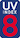 uv 7.7 index rounded